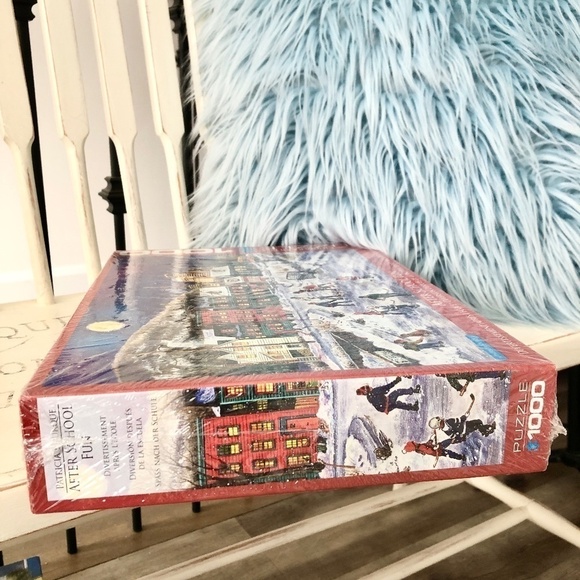 Puzzle, After School Fun, Skating, Hockey Puzzle, 1000 Pieces, New - Picture 5 of 6